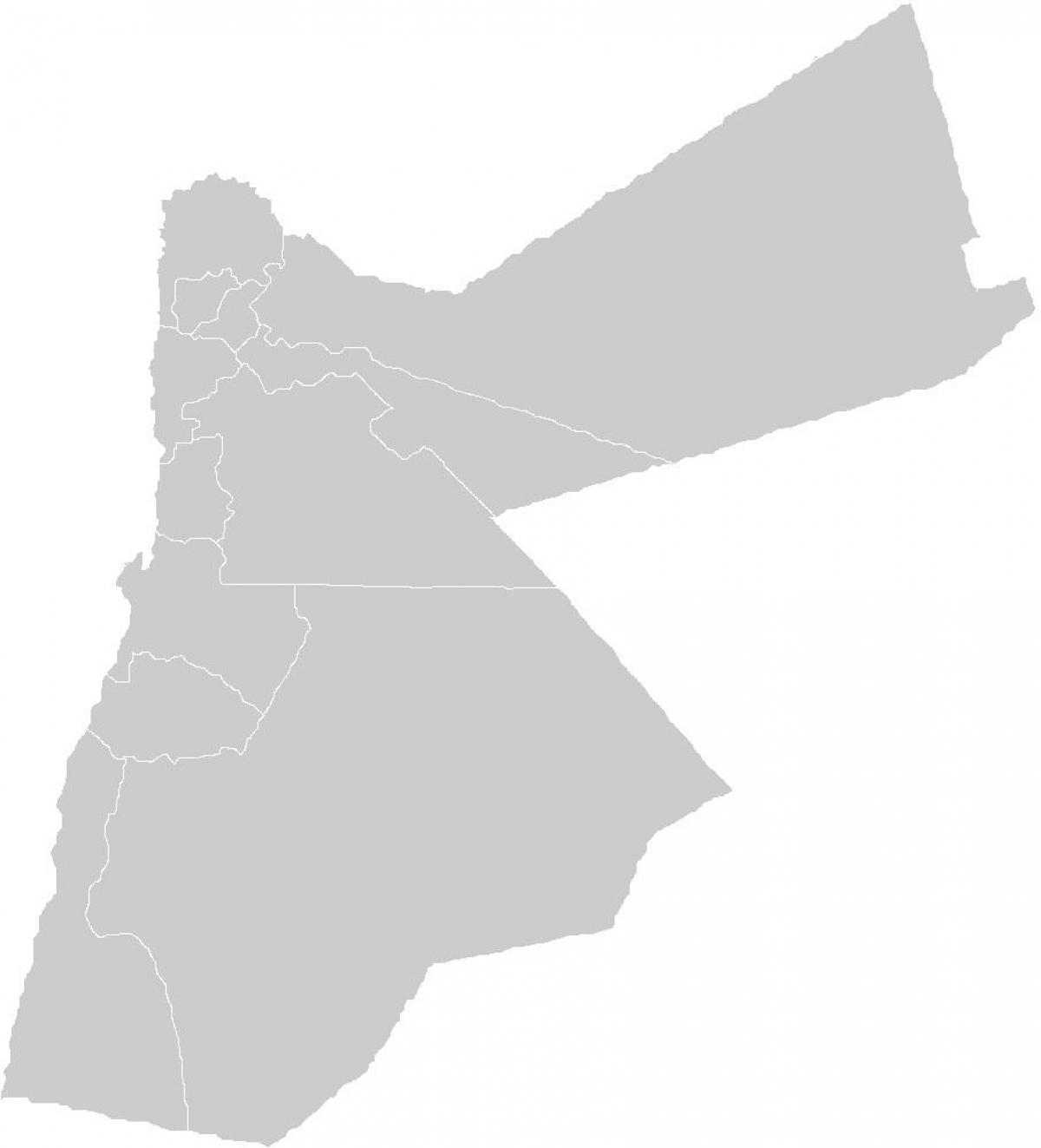 tukšo karti no Jordānijas